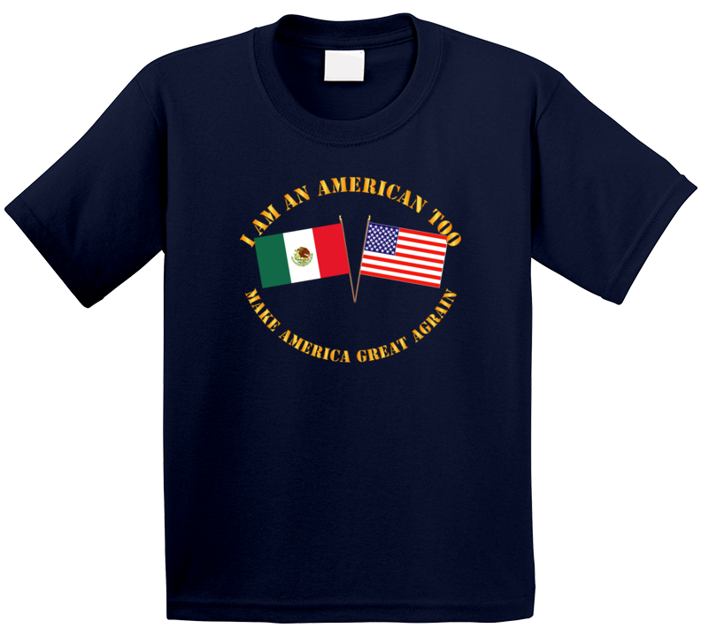 Govt - I am an American Too - English - MAGA T Shirt