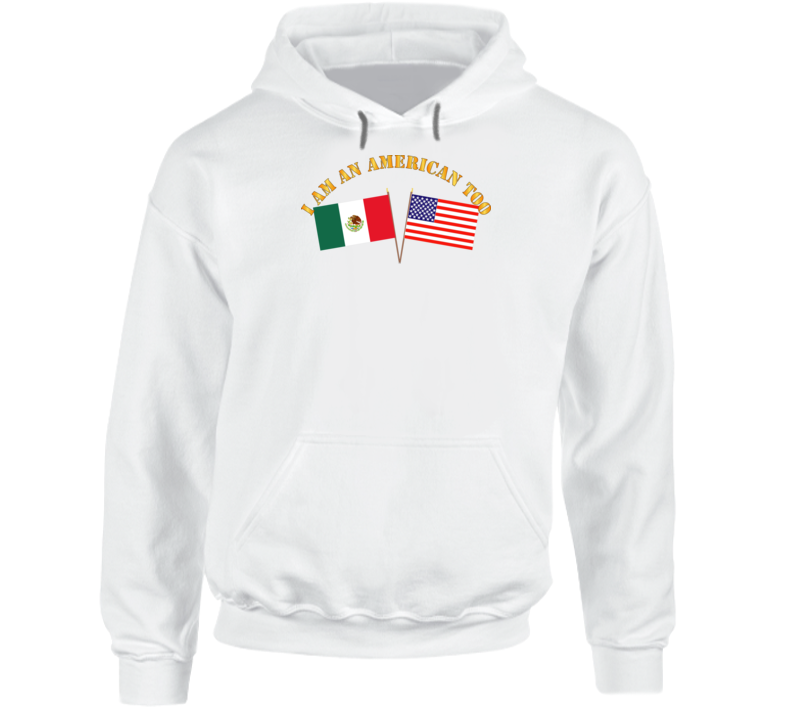 Govt - I am an American Too - English Hoodie