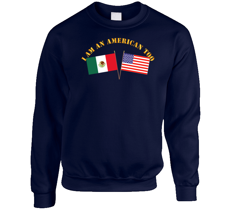 Govt - I am an American Too - English Crewneck Sweatshirt