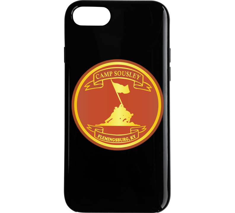 Usmc - Camp Sousley - Flemmingsburg Ky Wo Txt T Shirt Phone Case