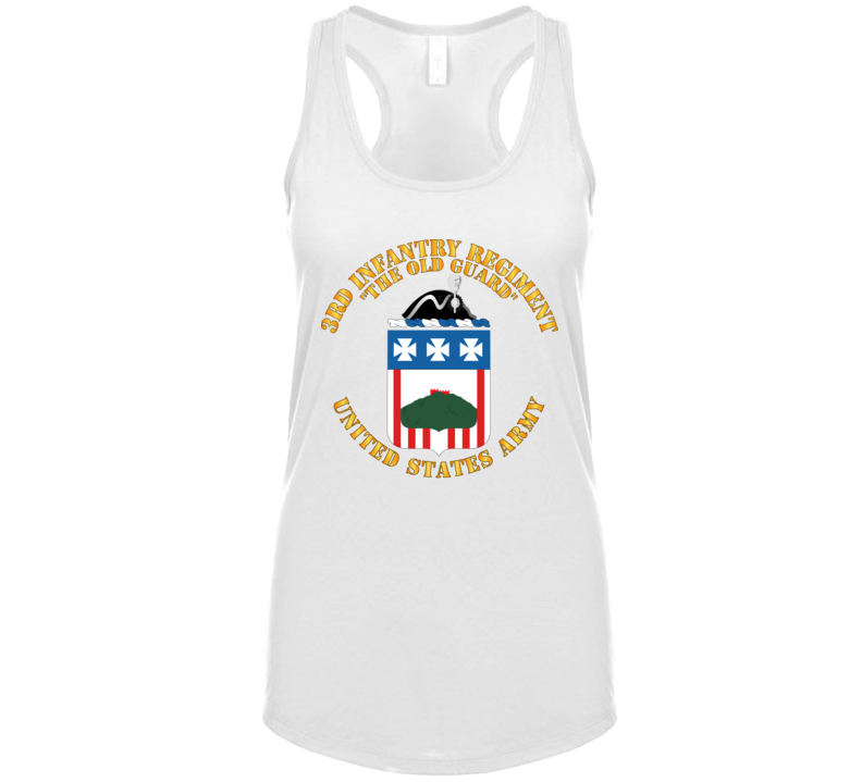 Army - Coa - 3rd Infantry Regiment - The Old Guard Ladies Tanktop Tanktop