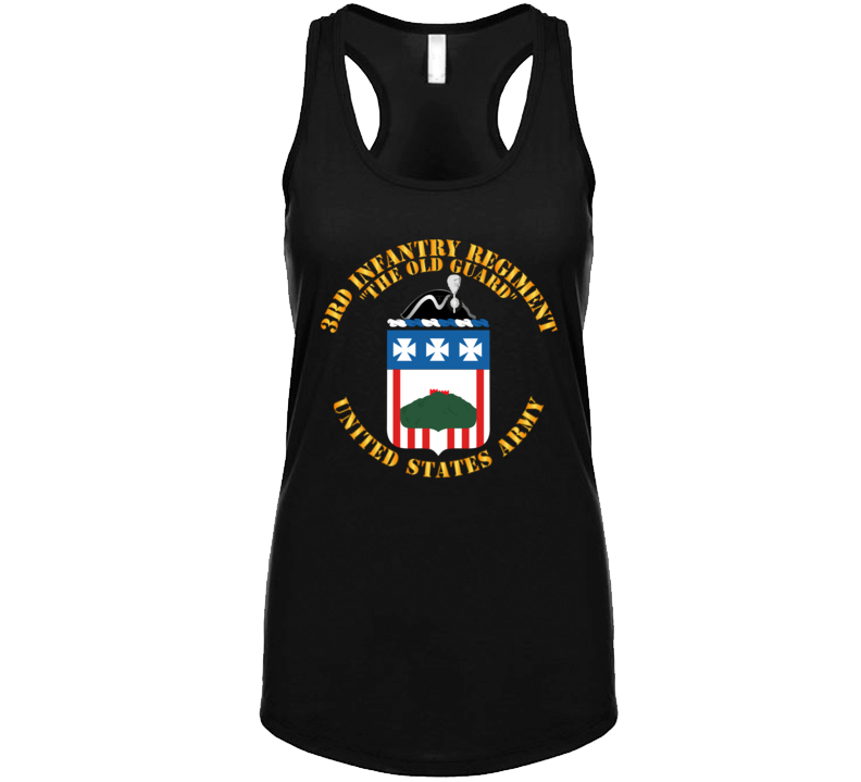 Army - Coa - 3rd Infantry Regiment - The Old Guard Ladies Tanktop Tanktop