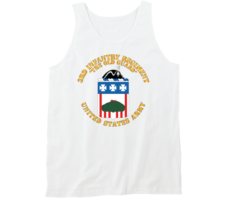 Army - Coa - 3rd Infantry Regiment - The Old Guard Tanktop Tanktop