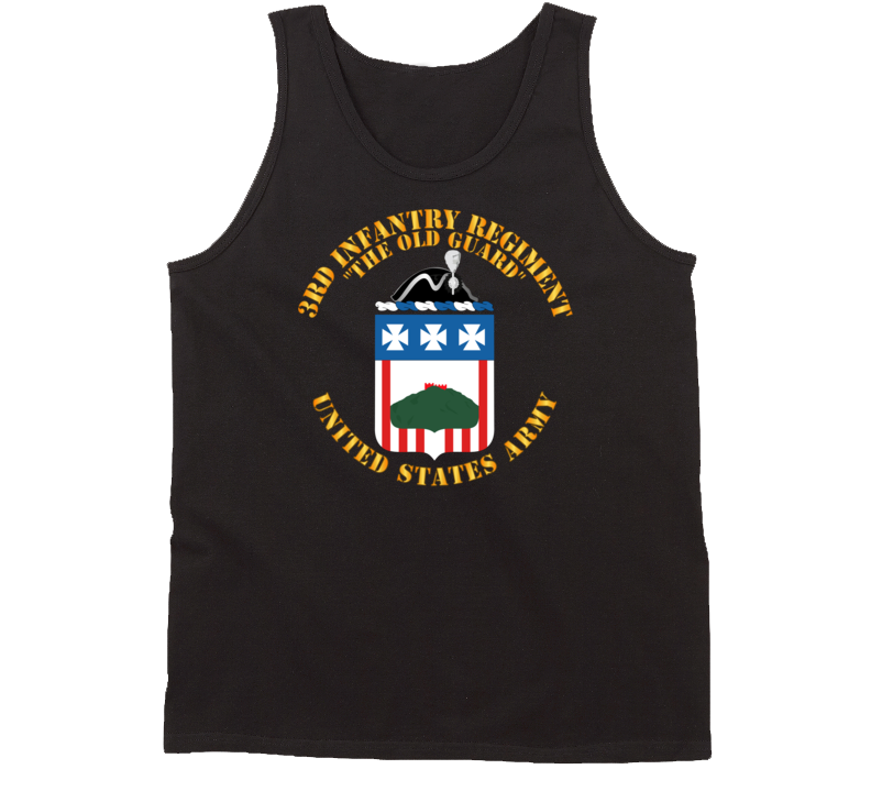 Army - Coa - 3rd Infantry Regiment - The Old Guard Tanktop Tanktop