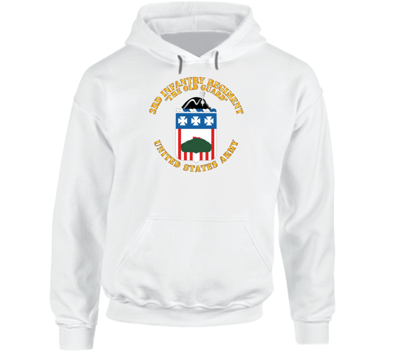 Army - Coa - 3rd Infantry Regiment - The Old Guard Hoodie