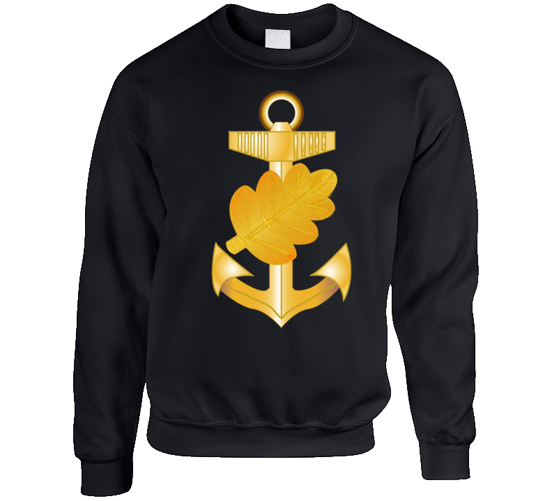 Navy - Navy Nurse Corps Pin Wo Txt Crewneck Sweatshirt