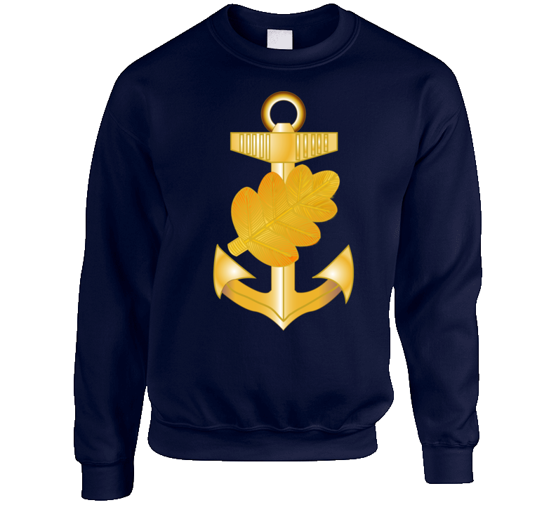 Navy - Navy Nurse Corps Pin Wo Txt Crewneck Sweatshirt
