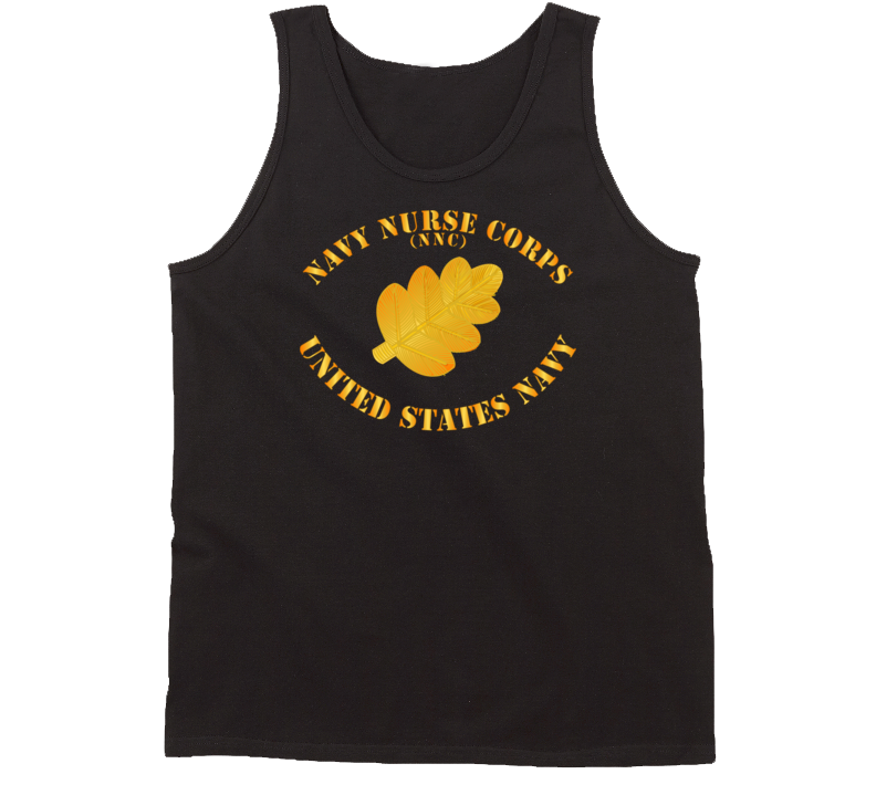 Navy - Navy Nurse Corps Pin Branch W Txt Tanktop Tanktop