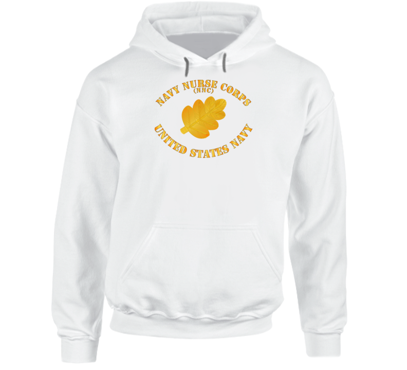 Navy - Navy Nurse Corps Pin Branch W Txt Hoodie