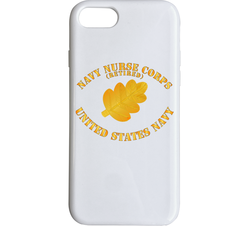 Navy - Navy Nurse Corps Pin Branch Retired W Txt Phone Case Phone Case