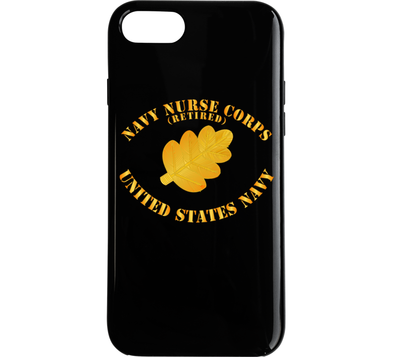 Navy - Navy Nurse Corps Pin Branch Retired W Txt Phone Case Phone Case