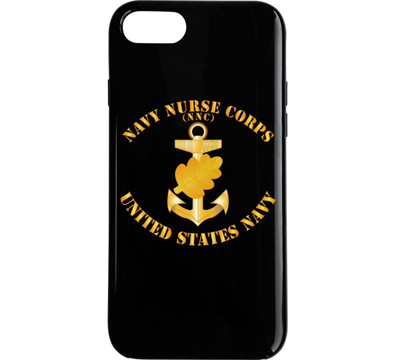 Navy - Navy Nurse Corps Pin W Txt Phone Case Phone Case