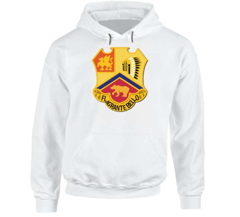 1st Battalion, 83rd Artillery Without Text Hoodie