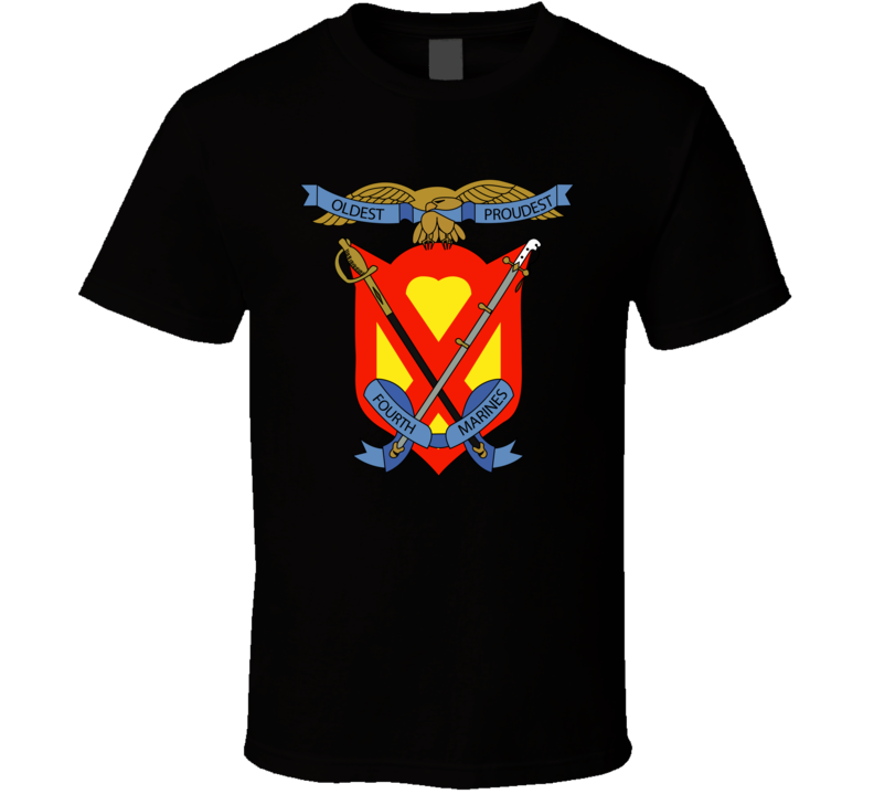 Usmc - 4th Marine Regiment T Shirt