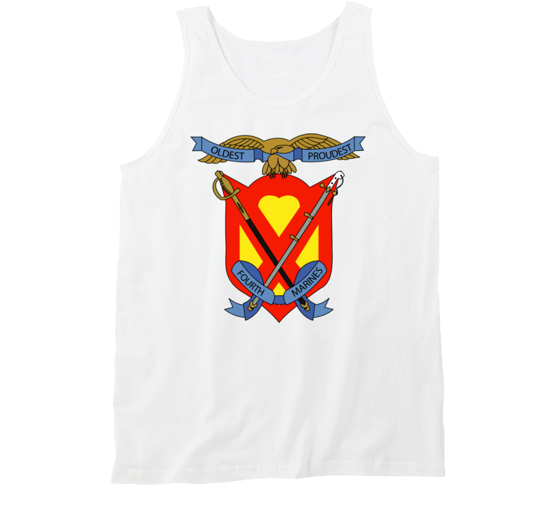 Usmc - 4th Marine Regiment Tanktop
