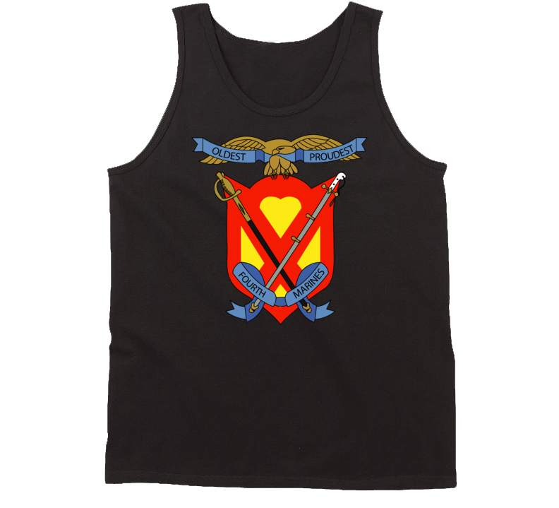 Usmc - 4th Marine Regiment Tanktop