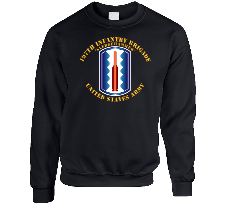 Army - 197th Infantry Brigade - Sledgehammer Crewneck Sweatshirt