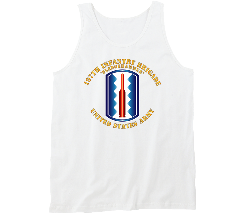 Army - 197th Infantry Brigade - Sledgehammer Tanktop