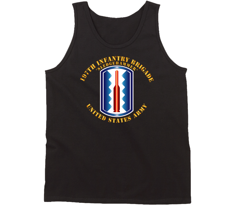 Army - 197th Infantry Brigade - Sledgehammer Tanktop