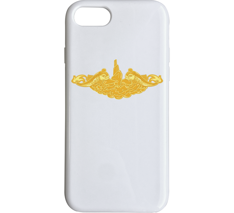 Navy - Submarine Gold Badge Phone Case
