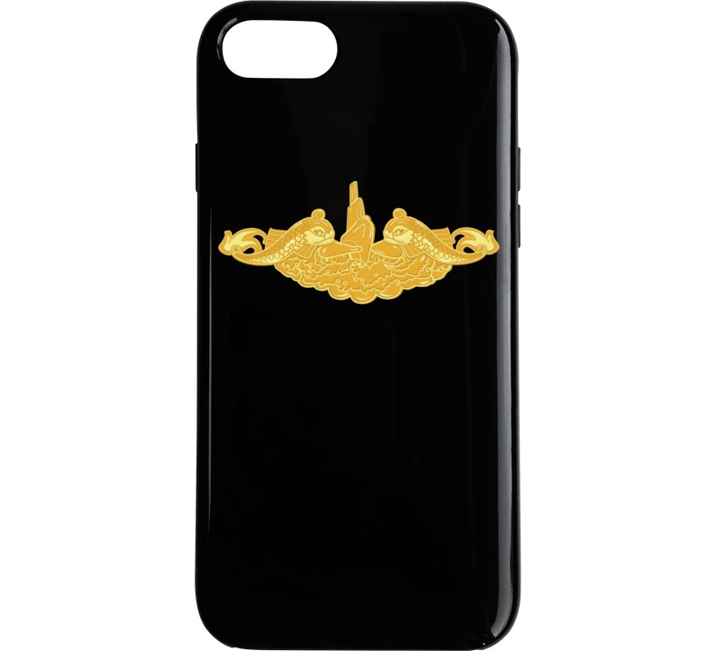 Navy - Submarine Gold Badge Phone Case