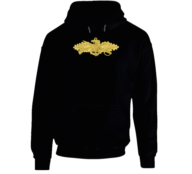 Navy - Seabee Combat Warfare Spec Badge - Of Wo Txt Hoodie