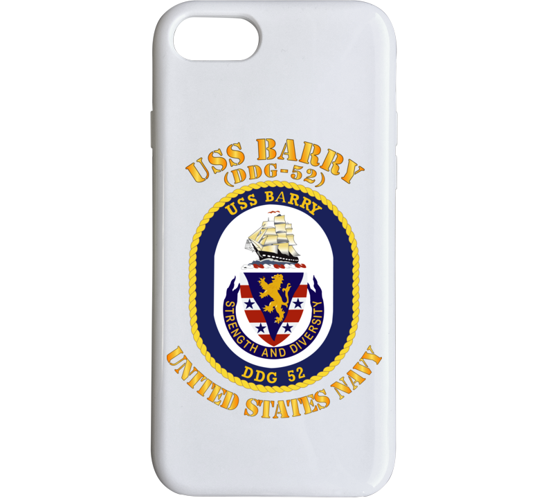 Navy - Uss Barry (ddg-52) Phone Case
