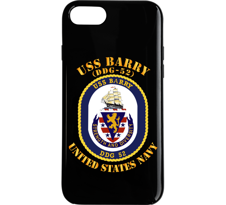 Navy - Uss Barry (ddg-52) Phone Case