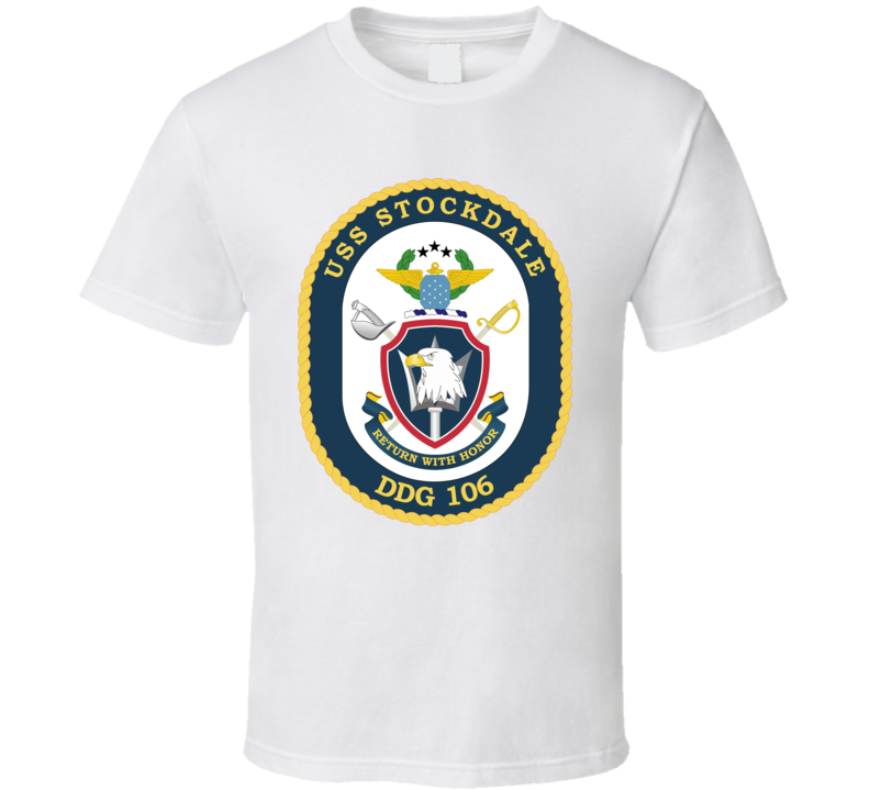 Navy - Uss Stockdale (ddg-106) Wo Txt T Shirt