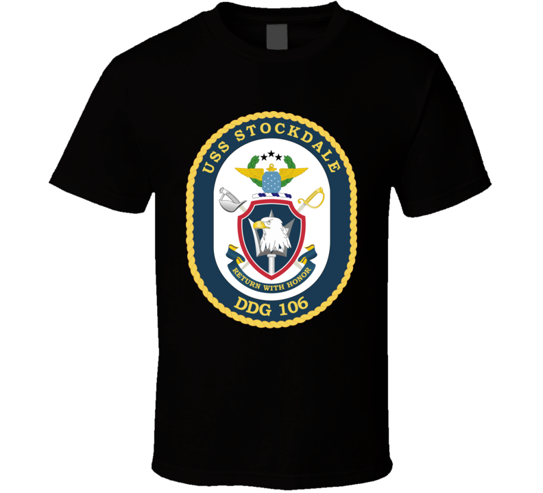Navy - Uss Stockdale (ddg-106) Wo Txt T Shirt