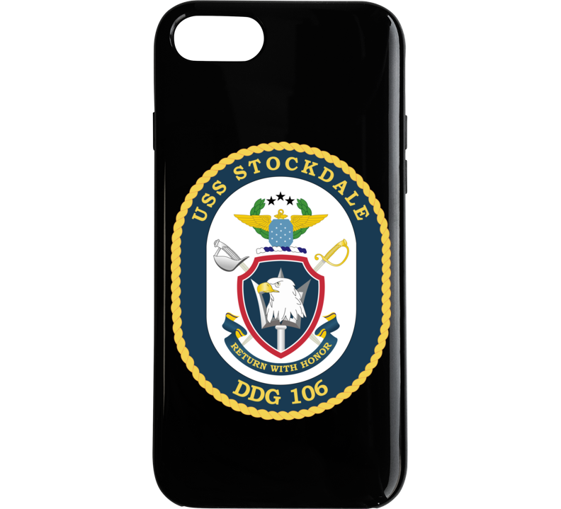 Navy - Uss Stockdale (ddg-106) Wo Txt Phone Case