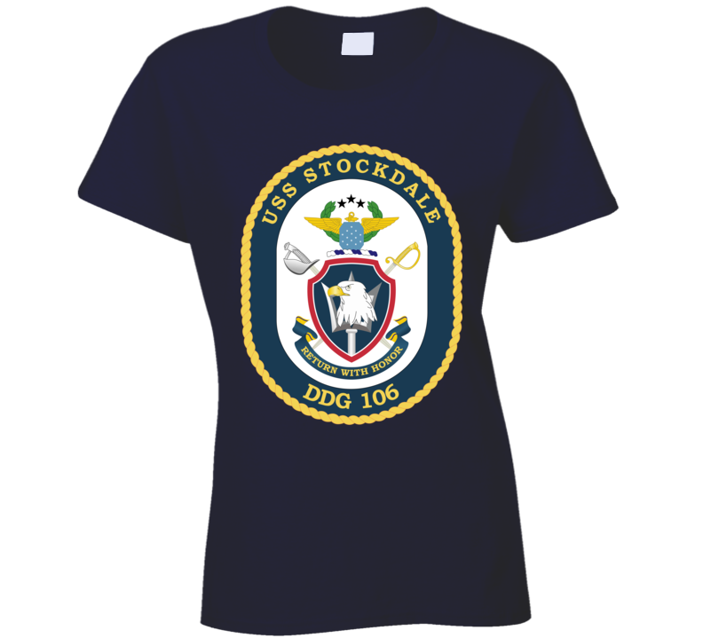 Navy - Uss Stockdale (ddg-106) Wo Txt Ladies