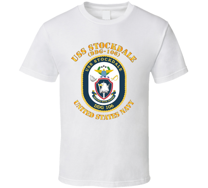 Navy - Uss Stockdale (ddg-106) T Shirt