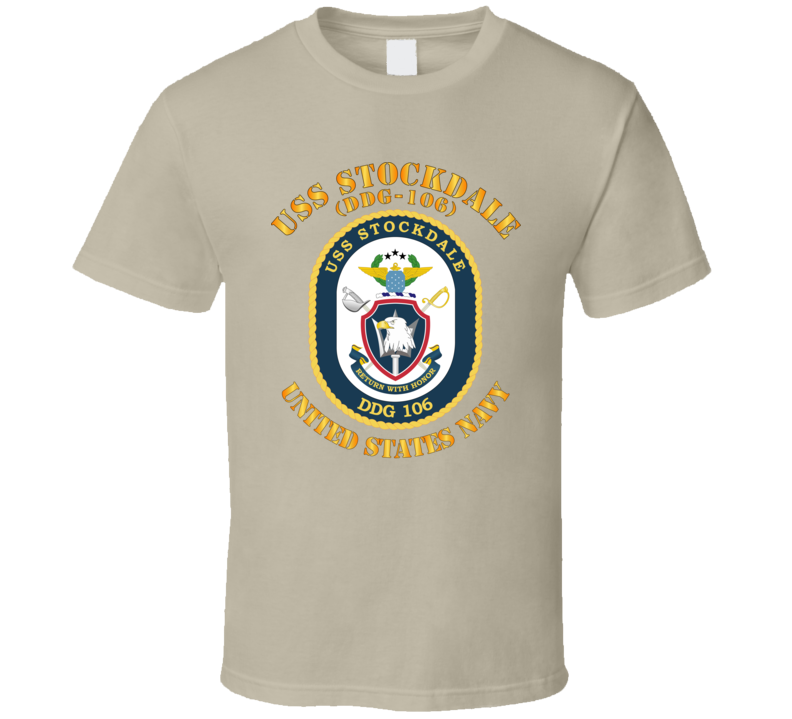 Navy - Uss Stockdale (ddg-106) T Shirt