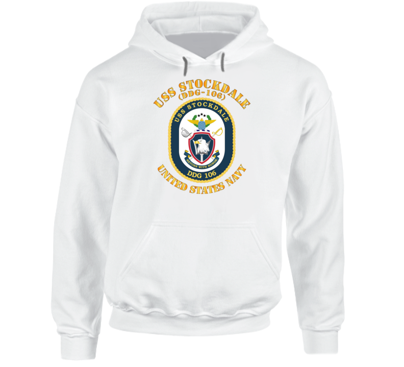 Navy - Uss Stockdale (ddg-106) Hoodie