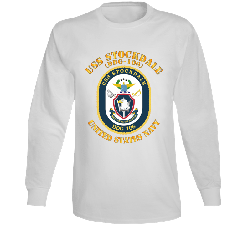 Navy - Uss Stockdale (ddg-106) Long Sleeve