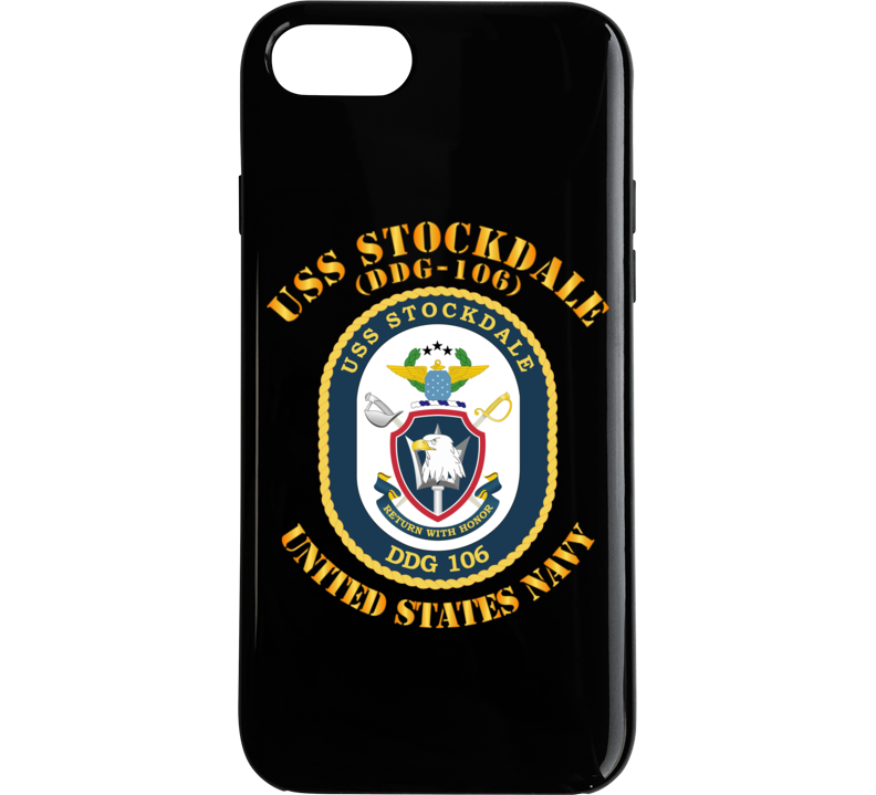 Navy - Uss Stockdale (ddg-106) Phone Case