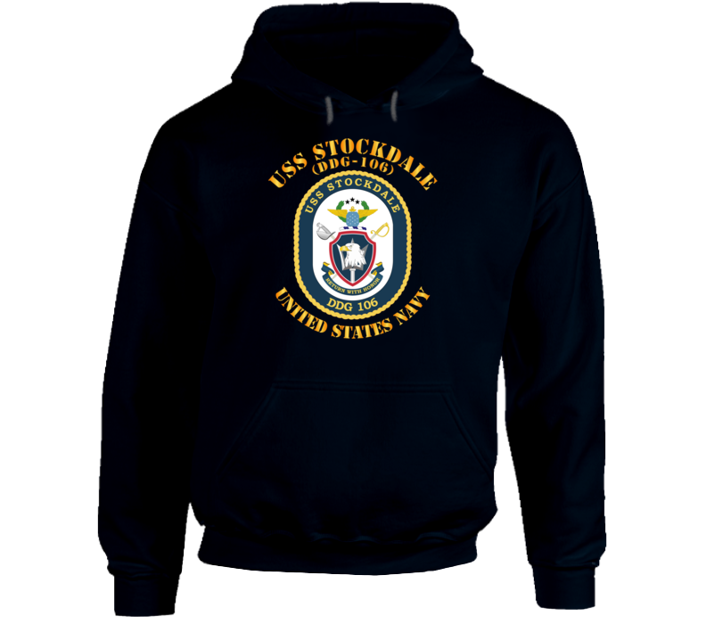 Navy - Uss Stockdale (ddg-106) Hoodie