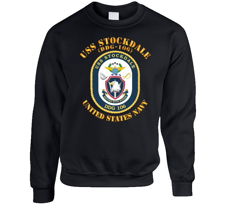 Navy - Uss Stockdale (ddg-106) Crewneck Sweatshirt