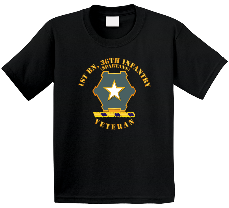 Army - 1st Bn 36th Infantry Dui - Spartans - Veteran Kids