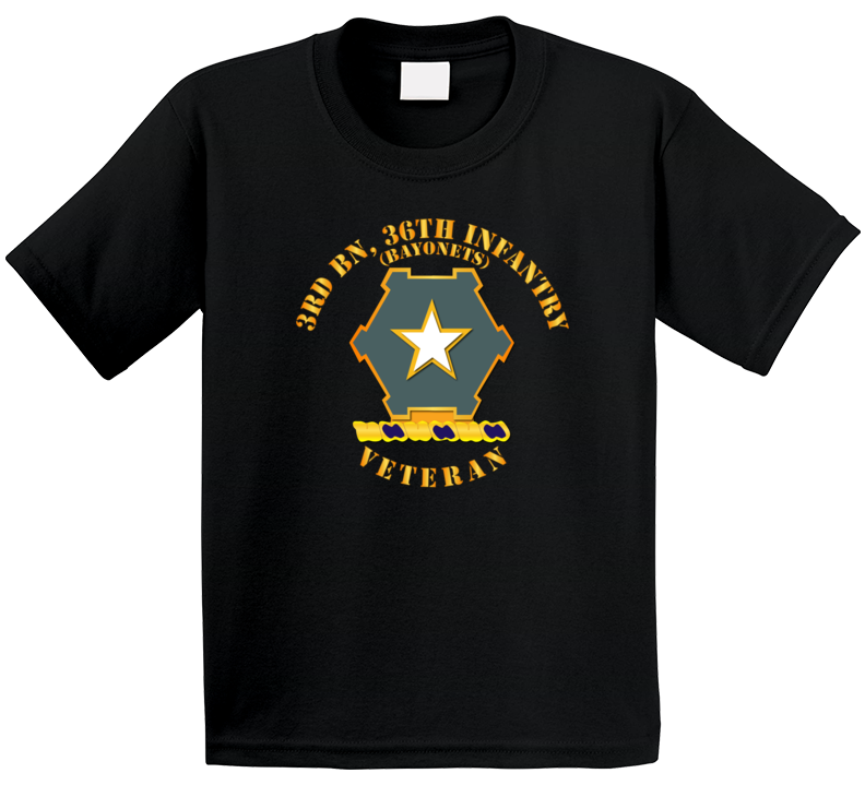 Army - 3rd Bn 36th Infantry Dui - Bayonets - Veteran Kids