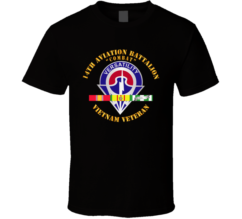 Army - 14th Aviation Battalion W Svc Wo Ds T Shirt