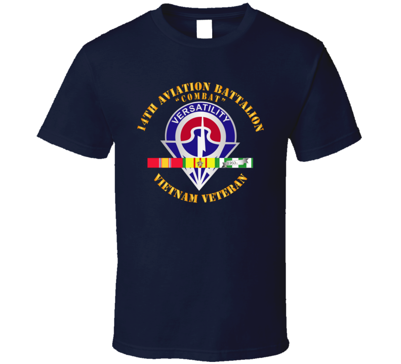 Army - 14th Aviation Battalion W Svc Wo Ds T Shirt