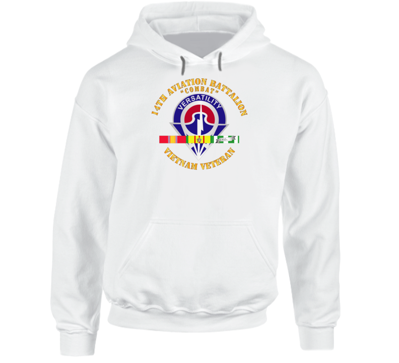 Army - 14th Aviation Battalion W Svc Wo Ds Hoodie