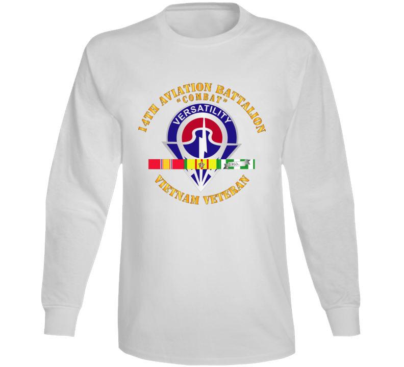 Army - 14th Aviation Battalion W Svc Wo Ds Long Sleeve