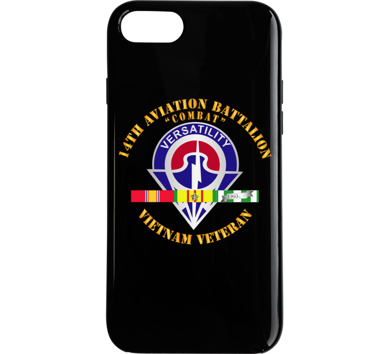Army - 14th Aviation Battalion W Svc Wo Ds Phone Case