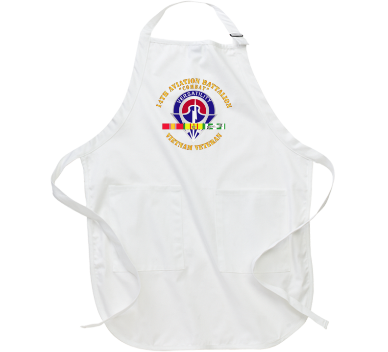 Army - 14th Aviation Battalion W Svc Wo Ds Apron