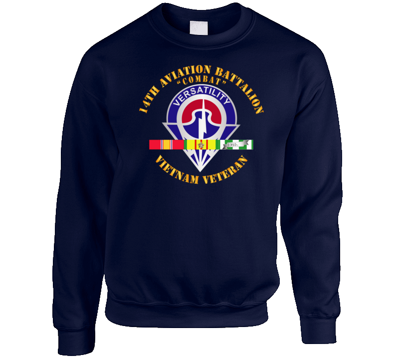 Army - 14th Aviation Battalion W Svc Wo Ds Crewneck Sweatshirt