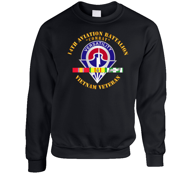 Army - 14th Aviation Battalion W Svc Wo Ds Crewneck Sweatshirt