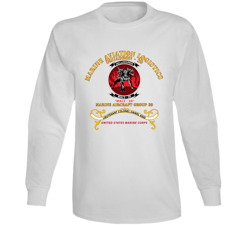 Usmc - Marine Aviation Logistics Squadron 39 - Mals 39 - Kidd Long Sleeve